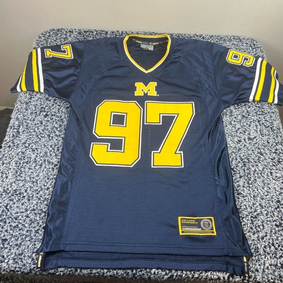 Other - Michigan Wolverines Football Jersey Mens Small Navy Blue NCAA College Equipment